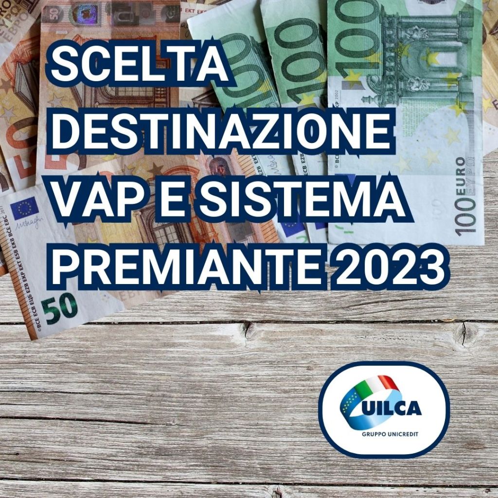 Scelta destinazione VAP e sistema premiante&nbsp;2023