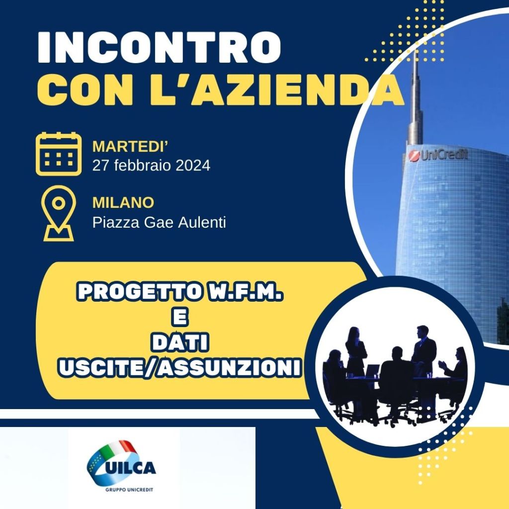 Incontro del 27-02-2024 [Progetto W.F.M. e dati uscite/assunzioni]